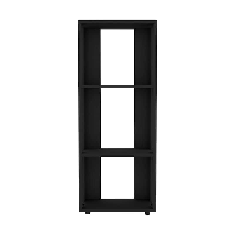 Office Library, 3 Shelves with durable engineered wood,FSC Certified CPSIA Compliant