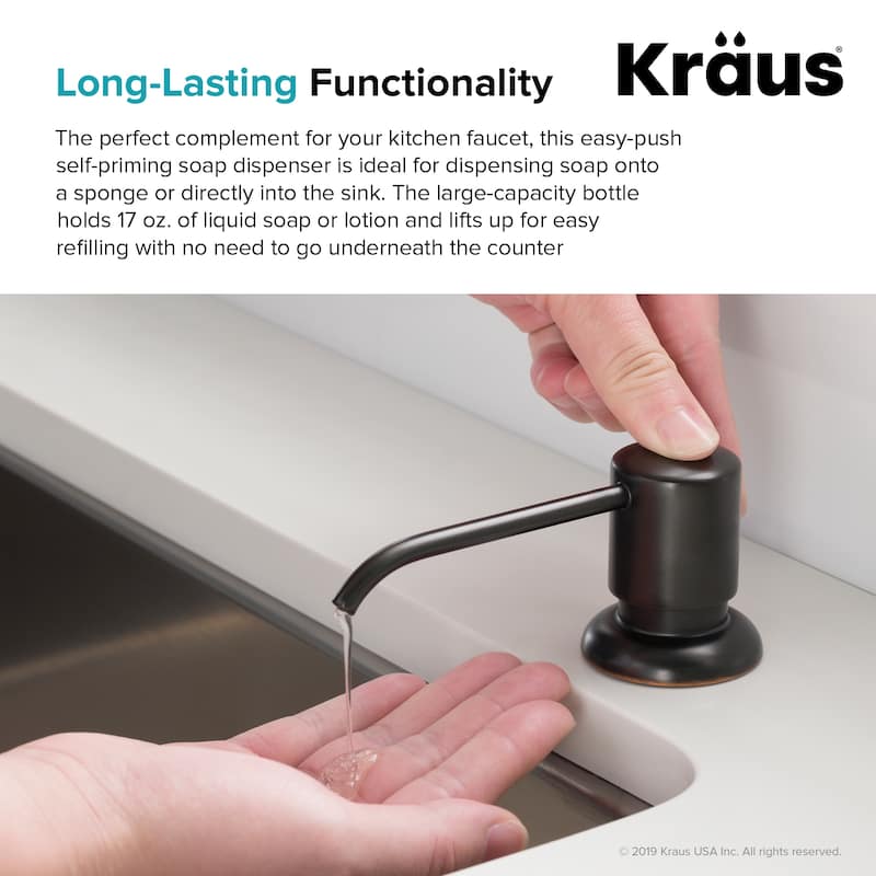 Kraus Kitchen Soap Dispenser