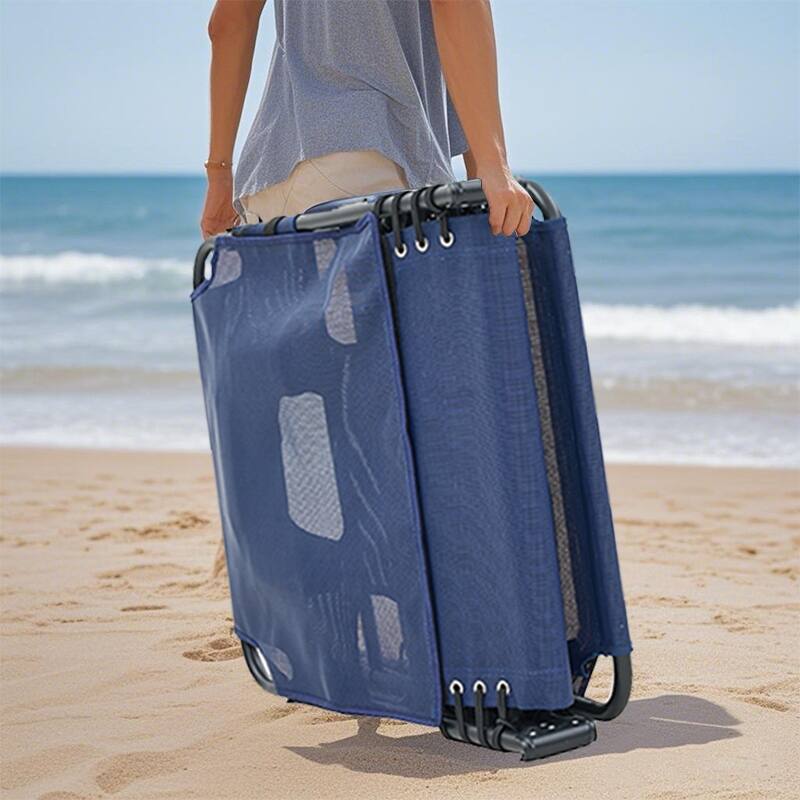 Face Down Chaise Lounge Chair 5-Position Adjustable Sunbathing, Foldable Tanning Chair with Fac, Beach(2 Pcs)