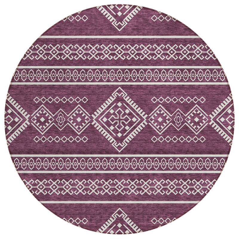 HomeRoots Southwestern Transitional Rectangle Outdoor Rug
