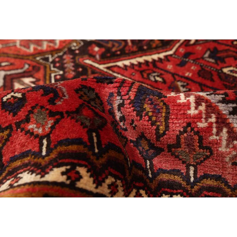 ECARPETGALLERY Hand-knotted Sarabi Red Wool Rug - 6'10 x 9'9