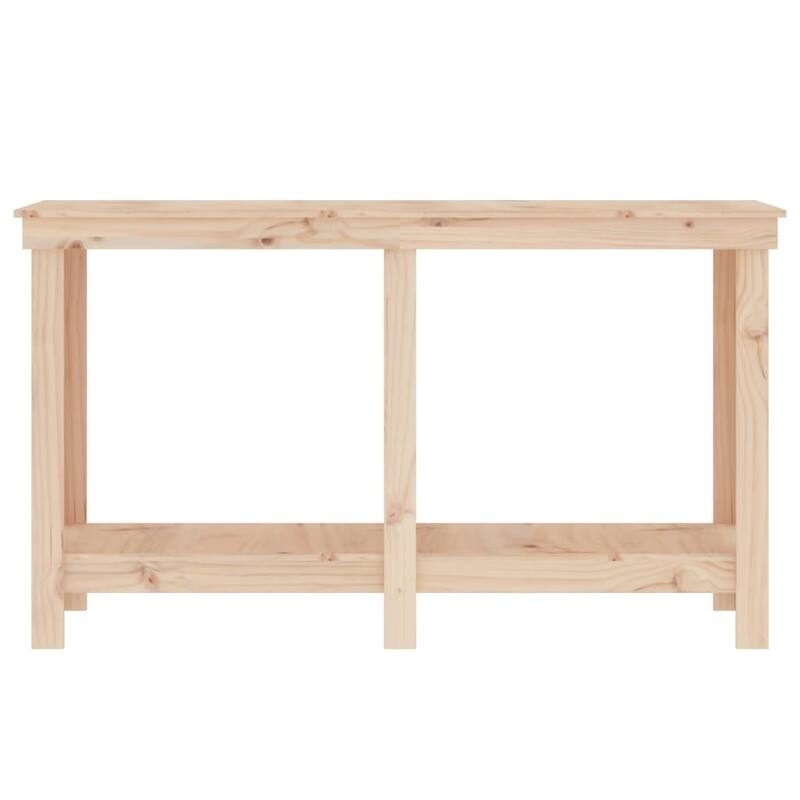 vidaXL Work Bench Solid Wood Pine