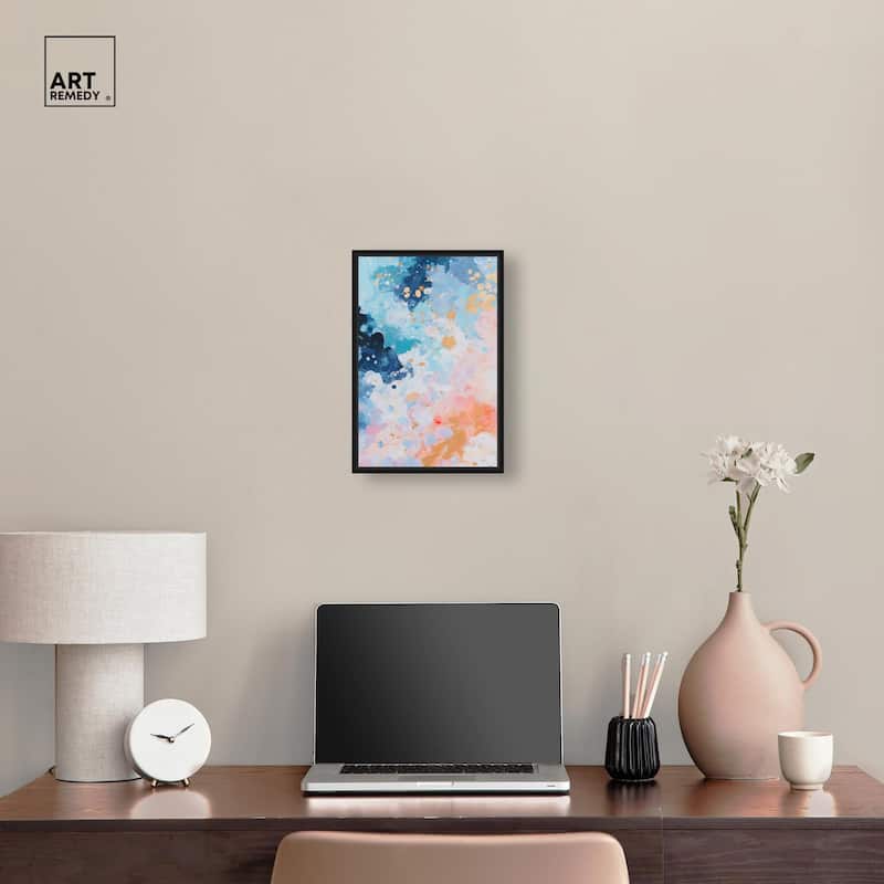 Vibrant Vortex Canvas by Art Remedy