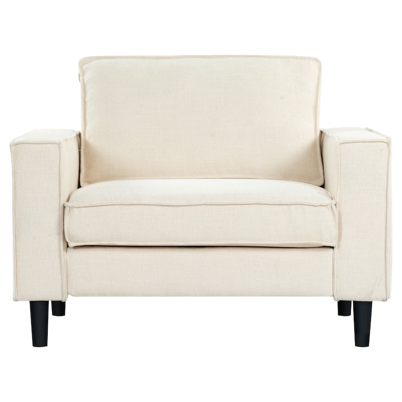 SAFAVIEH Couture Kalyna Accent Chair - 45"W x 33"D x 33"H