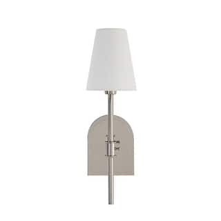 Nowra 17.38" Height Wall Sconce, Grey - 5 x 17.38 x 7