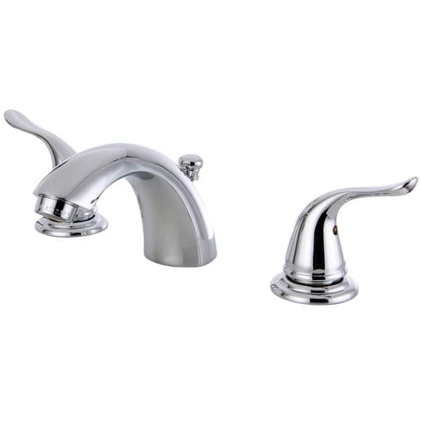 slide 2 of 3, Yosemite Mini-Widespread Bathroom Faucet Polished Chrome