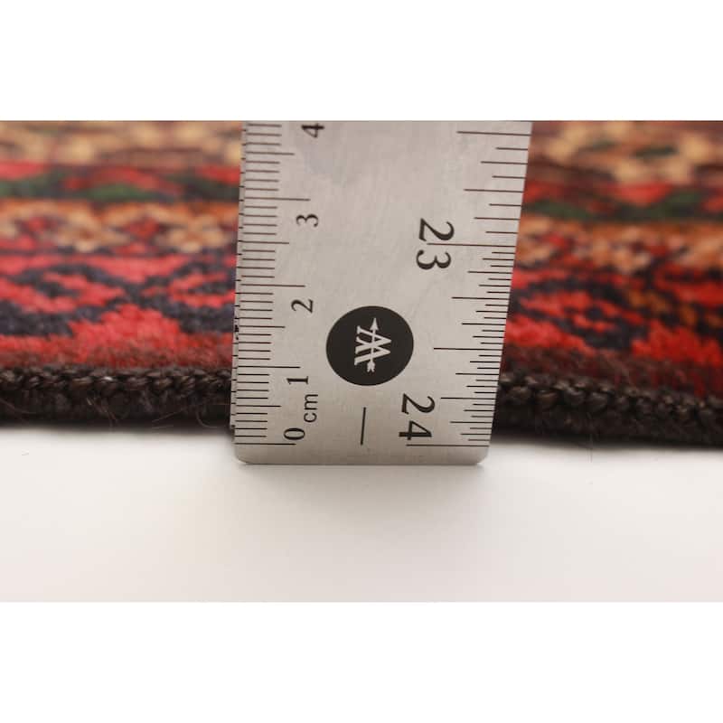 Teimani Burgundy Rug 2'10" x 5'6" - 2'10 x 5'6