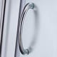 preview thumbnail 24 of 25, OVE Breeze Round Corner Shower Kit with Frosted Glass Sliding Door and Shower Base Pan (Walls not Included)