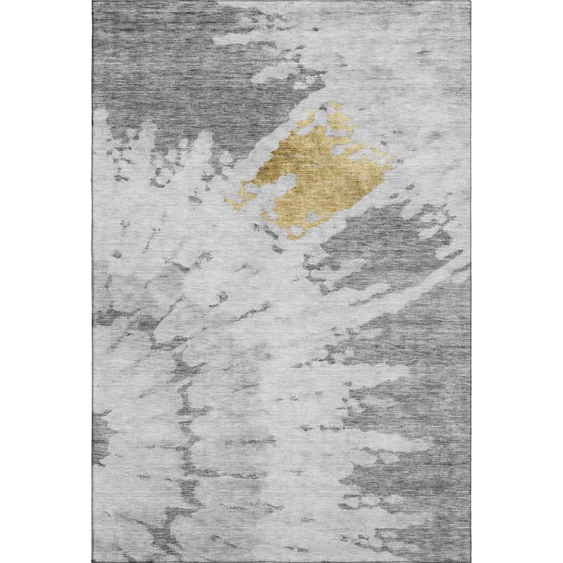 Premium Washable Super Soft Modern Spiral Mayfield Rug