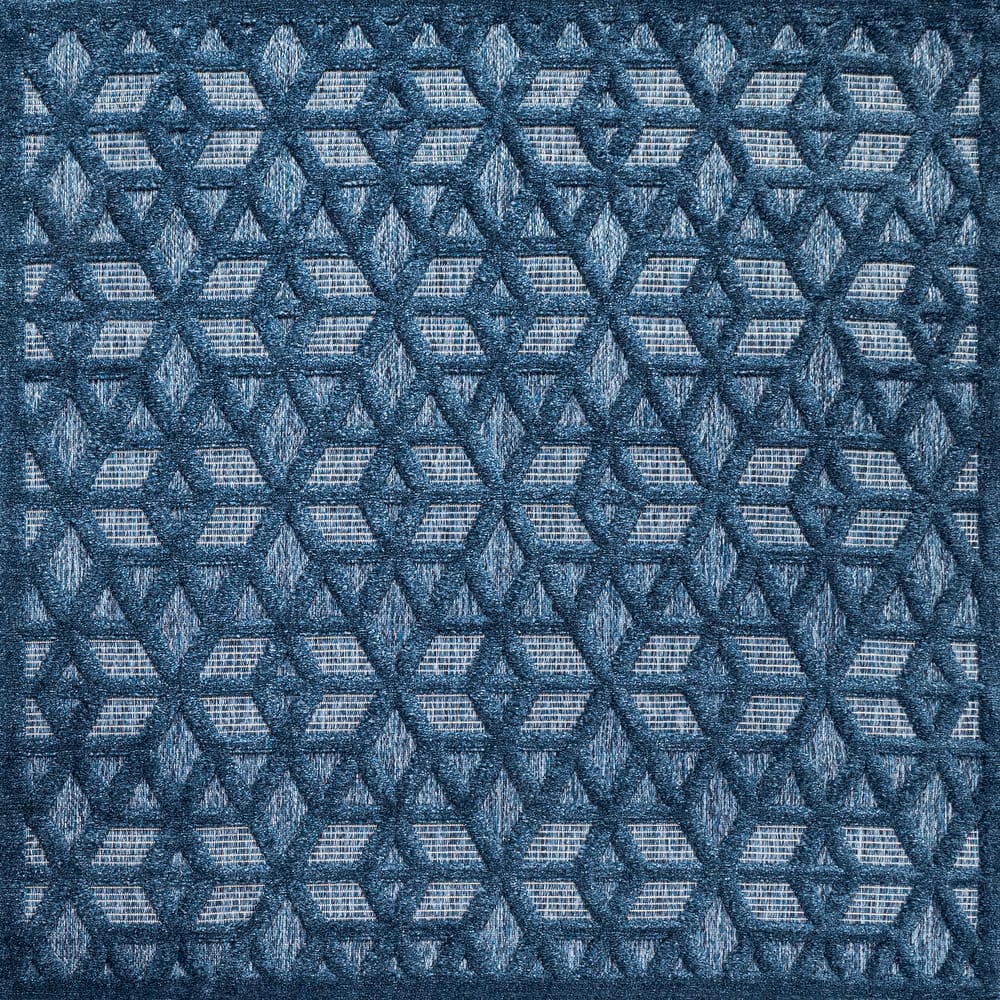 JONATHAN Y Peralta Neutral Geometric Indoor/Outdoor Area Rug
