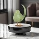 preview thumbnail 1 of 2, Bird Large Resin Sculpture Large - Green