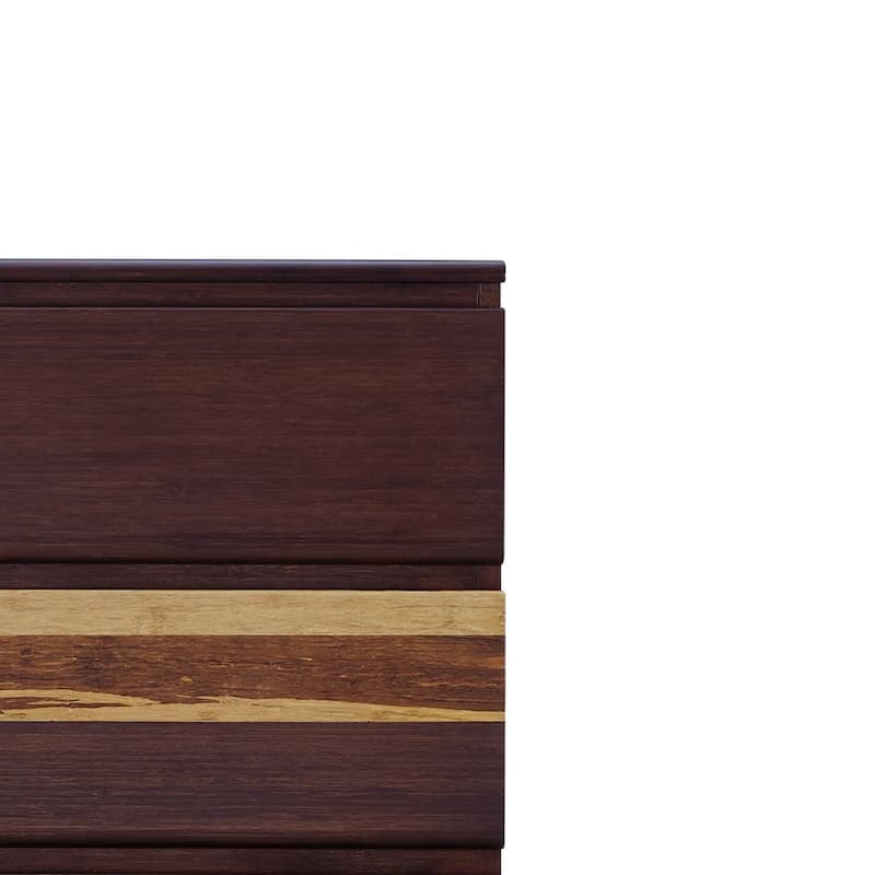 Sarah Five Drawer High Chest, Golden