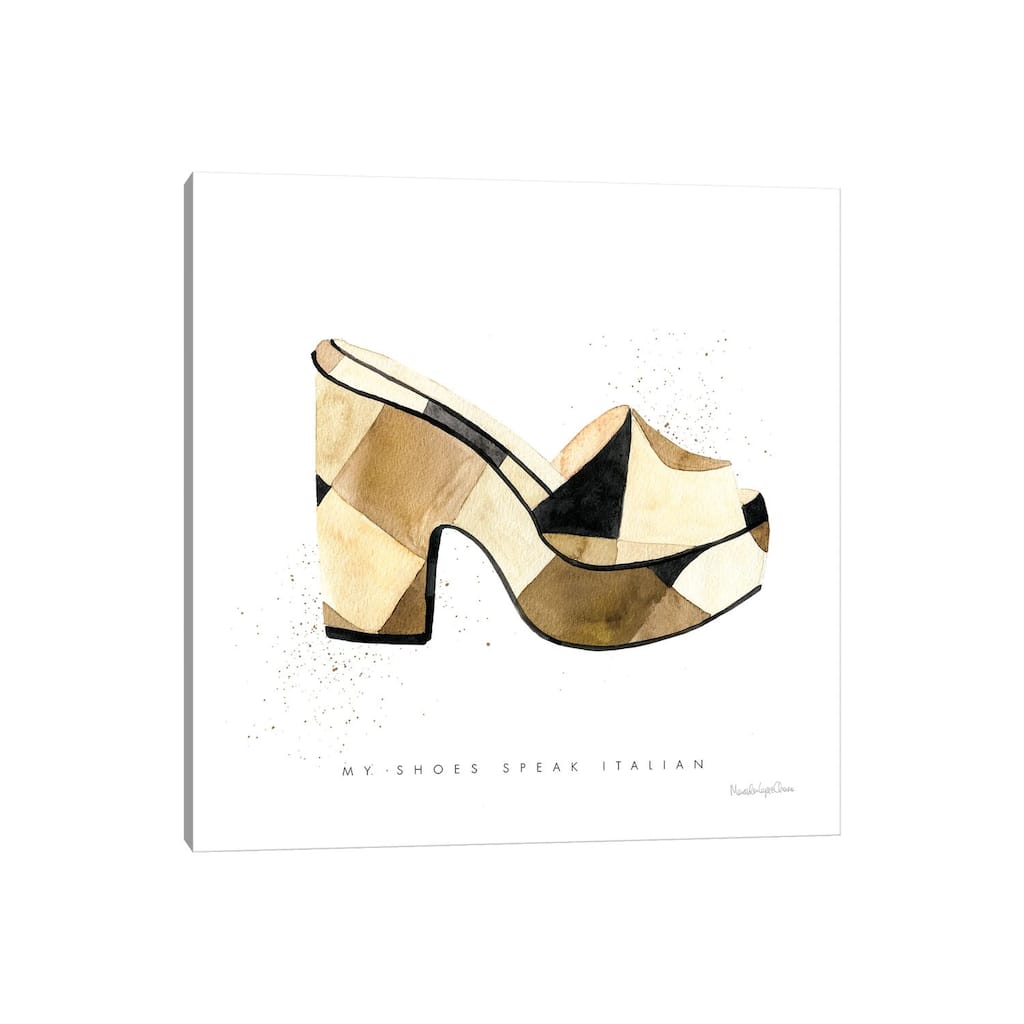 iCanvas "Beach Glam V" by Mercedes Lopez Charro Canvas Print