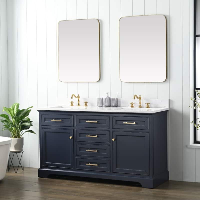 Sudio Design Thompson 60" Double Bathroom Vanity