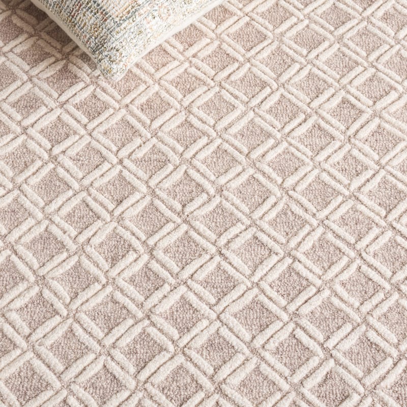 SAFAVIEH Handmade Genre Haifa Geometric Wool Rug