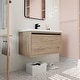 preview thumbnail 30 of 95, Beingnext 24"/30"/48" Bathroom Vanity with Sink, Floating Bathroom Vanity With Soft Close Door