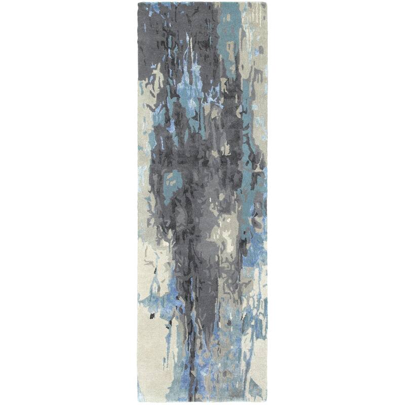 HomeRootsAbstract Industrial Rectangle Area Rug
