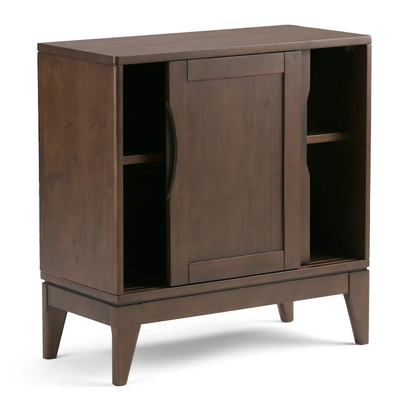 WYNDENHALL Pearson Solid Wood 30 inch Storage Cabinet (Set of 2) - 30"W x 14"D x 31"H