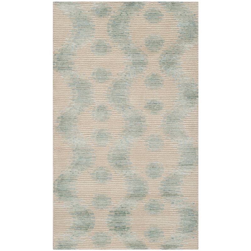 Martha Stewart by SAFAVIEH Ikat Marsh Silk/ Wool Rug