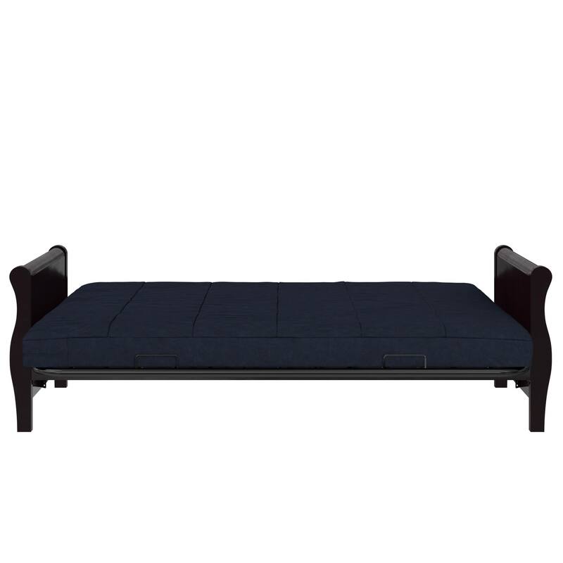 DHP Lexi 6 Inch Quilted Thermobonded High Density Polyester Fill Futon