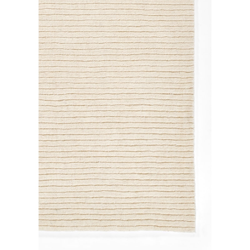Momeni Asher Hand Loomed Wool Solid Color Area Rug