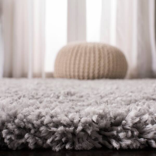 SAFAVIEH Fontana Shag Kimberlie Solid 2-inch Thick Rug
