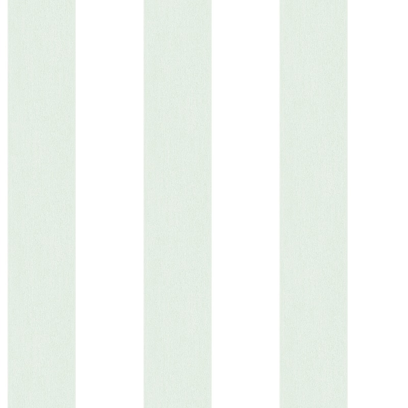 Galerie Wallcoverings Smart Stripes 2 Surface Stripe Vinyl on Non-Woven Matte Wallpaper Roll - 33 feet x 21 inches - Green/White
