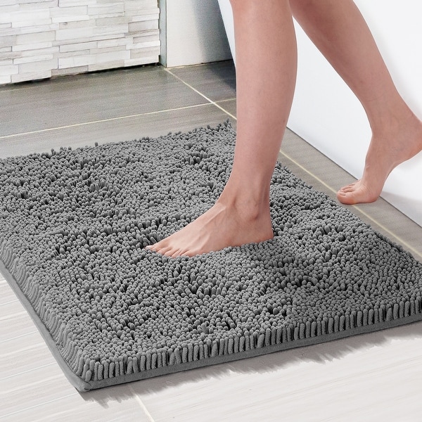 Deconovo Chenille Bath Rugs Thick Plush Microfiber Non Slip Washable Bathroom Mats On Sale Bed Bath Beyond 37955800