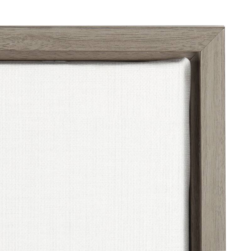 Kate and Laurel Sylvie Bear Framed Canvas Wall Art by Simon Te Tai