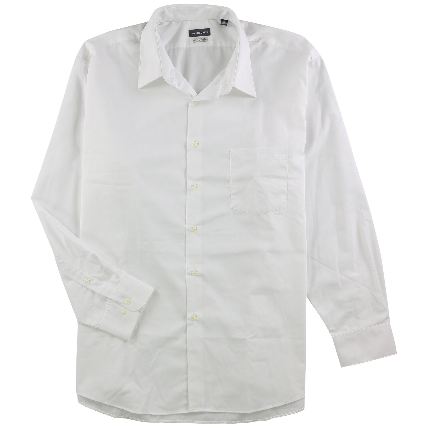van heusen white dress shirts