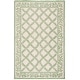 preview thumbnail 98 of 105, SAFAVIEH Handmade Chelsea Kimber Trellis French Country Wool Rug 8' x 10' - Ivory/Light Green - Rectangle