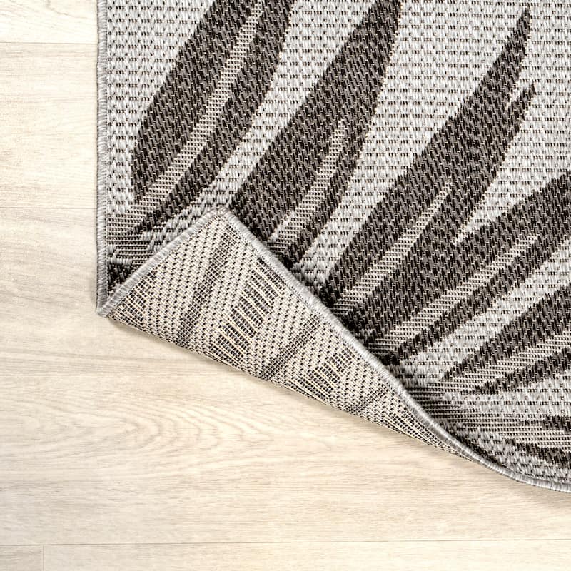JONATHAN Y Bahamas Tropical Palm Leaf Indoor/Outdoor Area Rug