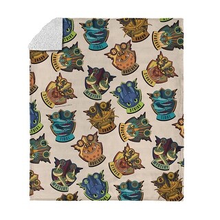 Universal How to Train Your Dragon Silk Touch Sherpa Throw Blanket