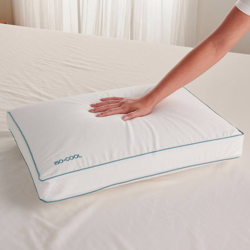 ISOCOOL Side Sleeper Pillow featuring Serene Foam - On Sale - Overstock ...