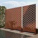 preview thumbnail 142 of 166, Outdoor Privacy Screen with Stand for Patio Garden Metal Fence