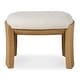 preview thumbnail 1 of 5, Uttermost Port Natural Small Bench