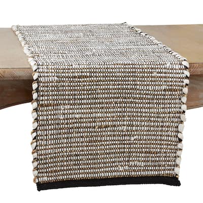 Table Runner With Jute Design - 16"x72"