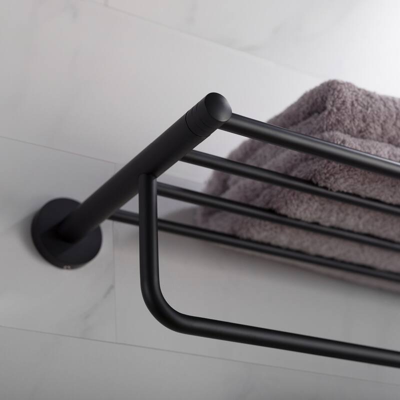 Kraus Elie 25" Brass Towel Rack