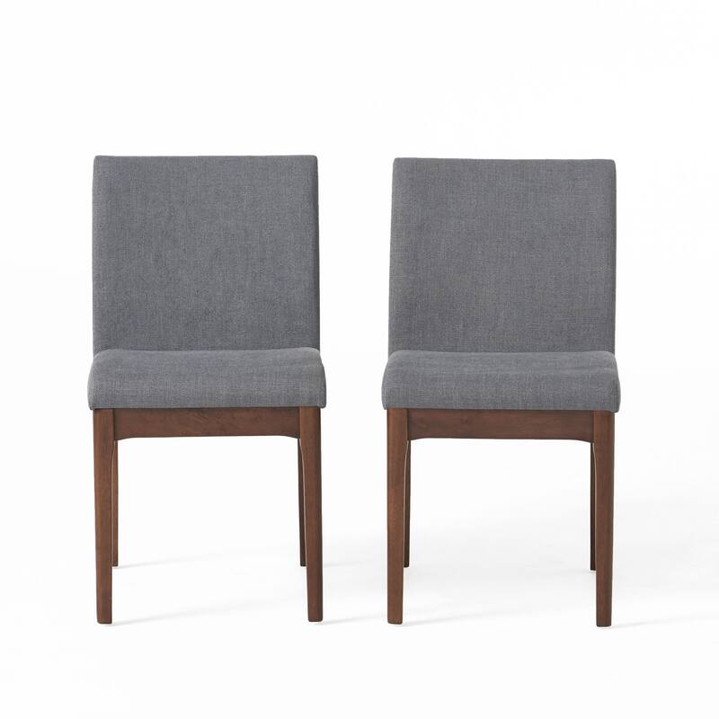 Kwame Fabric Dining Chair (Set of 2) by Christopher Knight Home - N/A