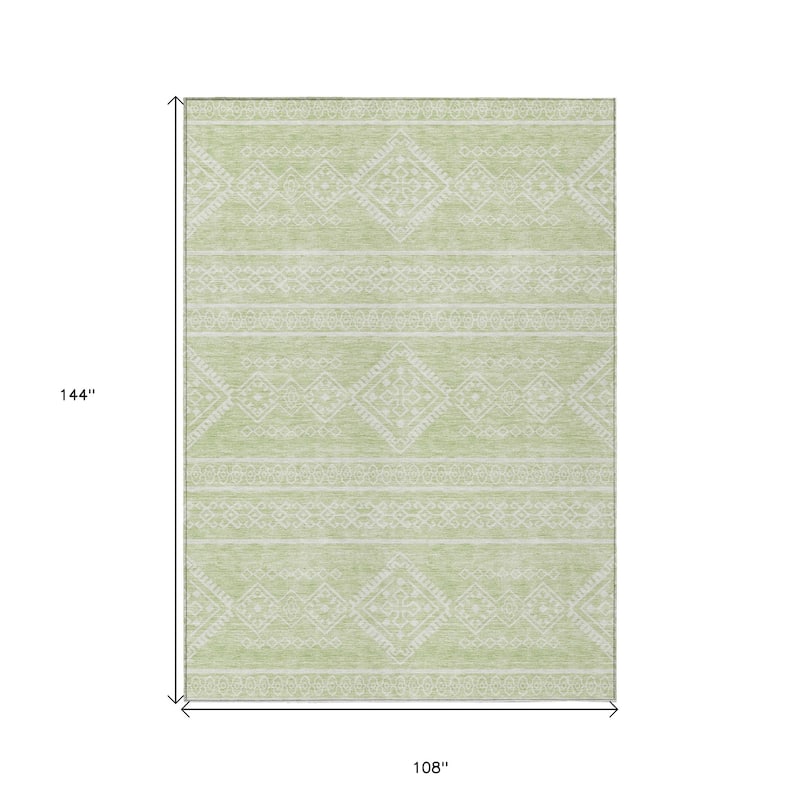 HomeRoots Southwestern Transitional Rectangle Outdoor Rug