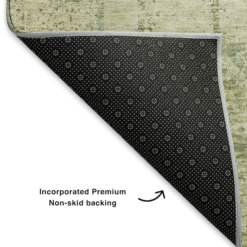 Premium Washable Super Soft Traditional Vintage Mayfield Rug