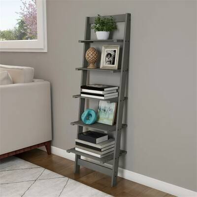 5 Tier Industrial Bookcase