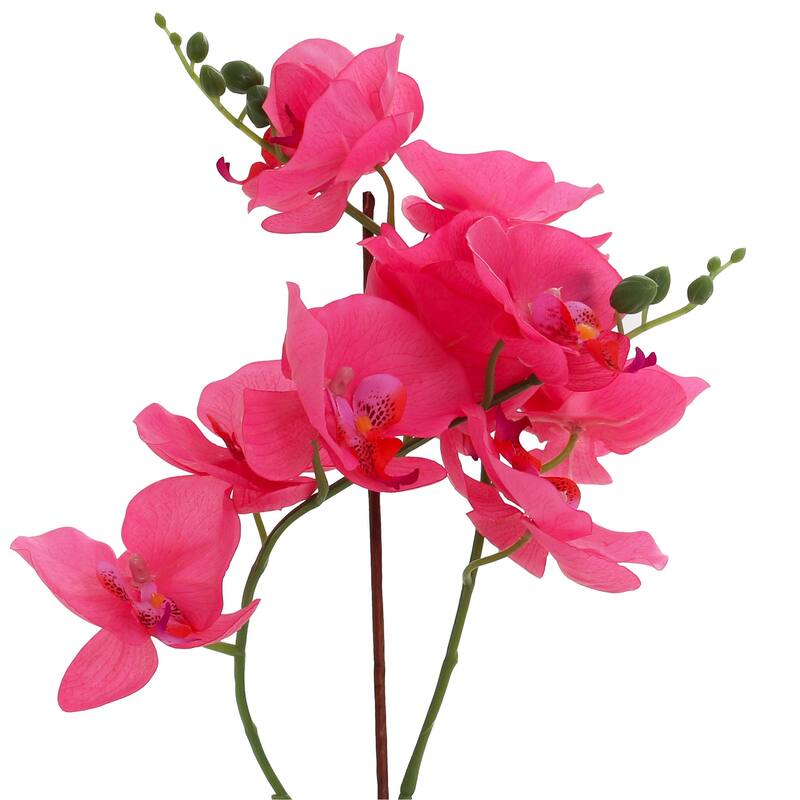 Hot Pink Artificial Orchid