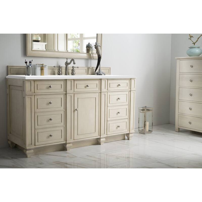 James Martin Vanities 157-V60S-3WZ Bristol 60" Free Standing Single