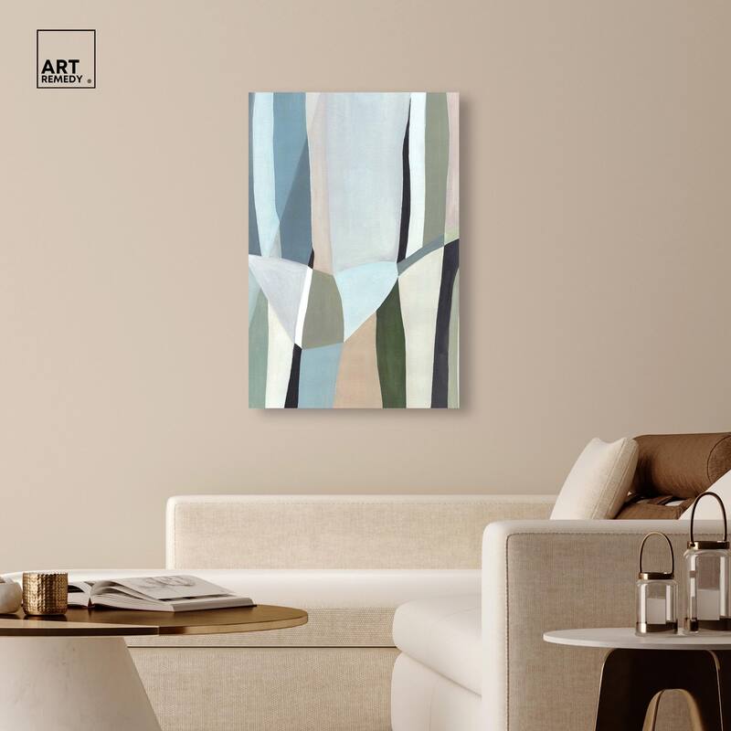 Abstract Fragments II Canvas by Art Remedy, Gallery Wrapped