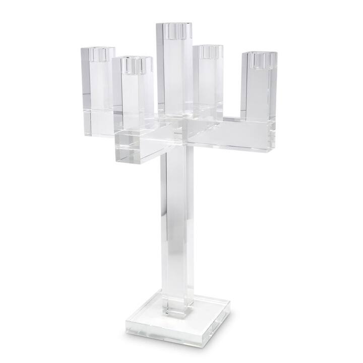5 Light Crystal Candelabra - 5 Light