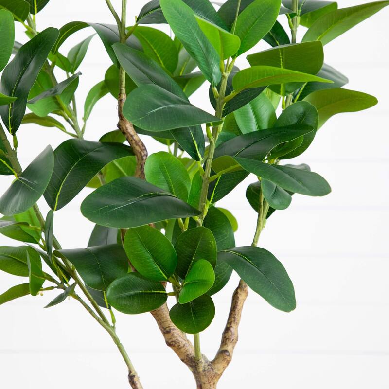 Potted Audrey Ficus Artificial Tree - 4' - Unlit