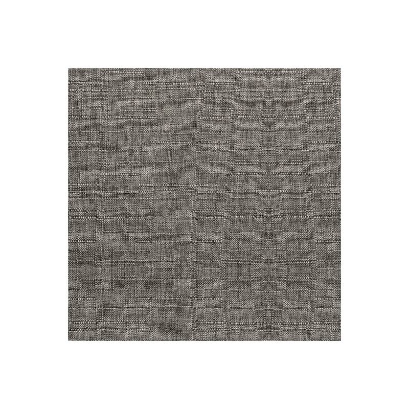 Gray Fabric Platform Bed - Modern Style Bed Frame with Metal Legs - Low Profile Bed