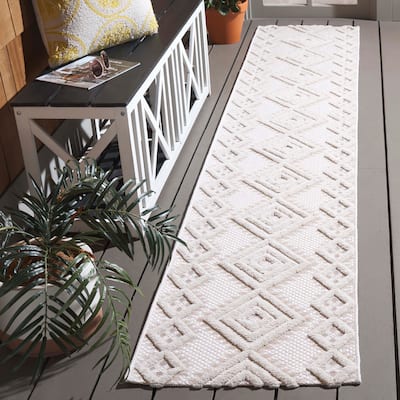 SAFAVIEH Santorini Nokta Casual Rug - 2' x 10' Runner