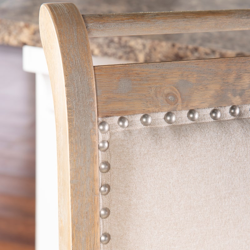 The Gray Barn Nook Natural 30-inch Barstool
